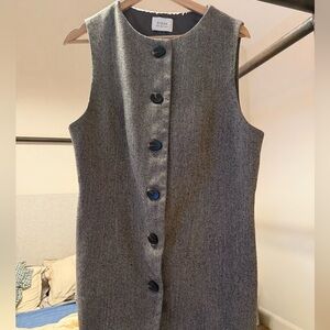 Gray Sleeveless top